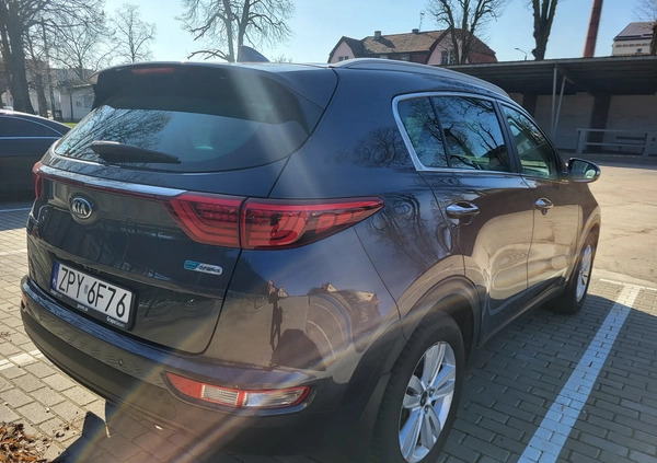 Kia Sportage cena 74500 przebieg: 138000, rok produkcji 2017 z Lipiany małe 46